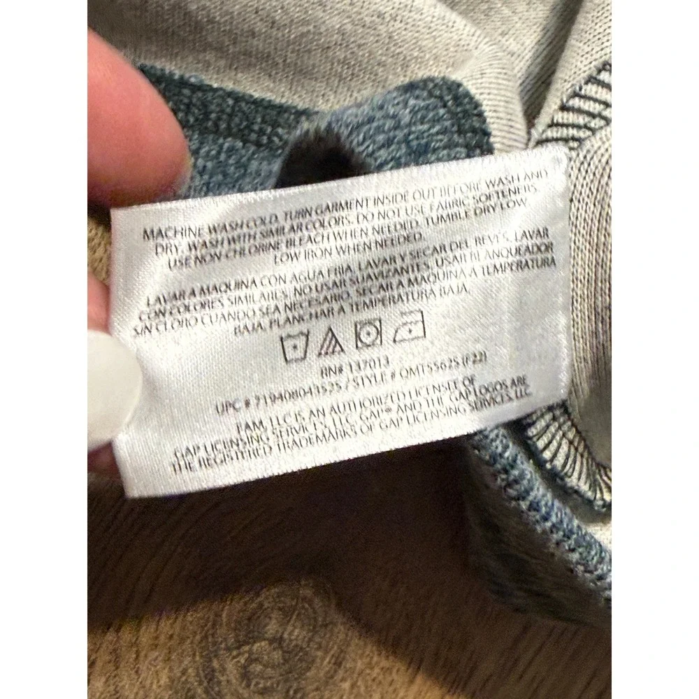 GAP Sweater Men's Size Small Green Pullover 1/4 Zip Long Sleeve